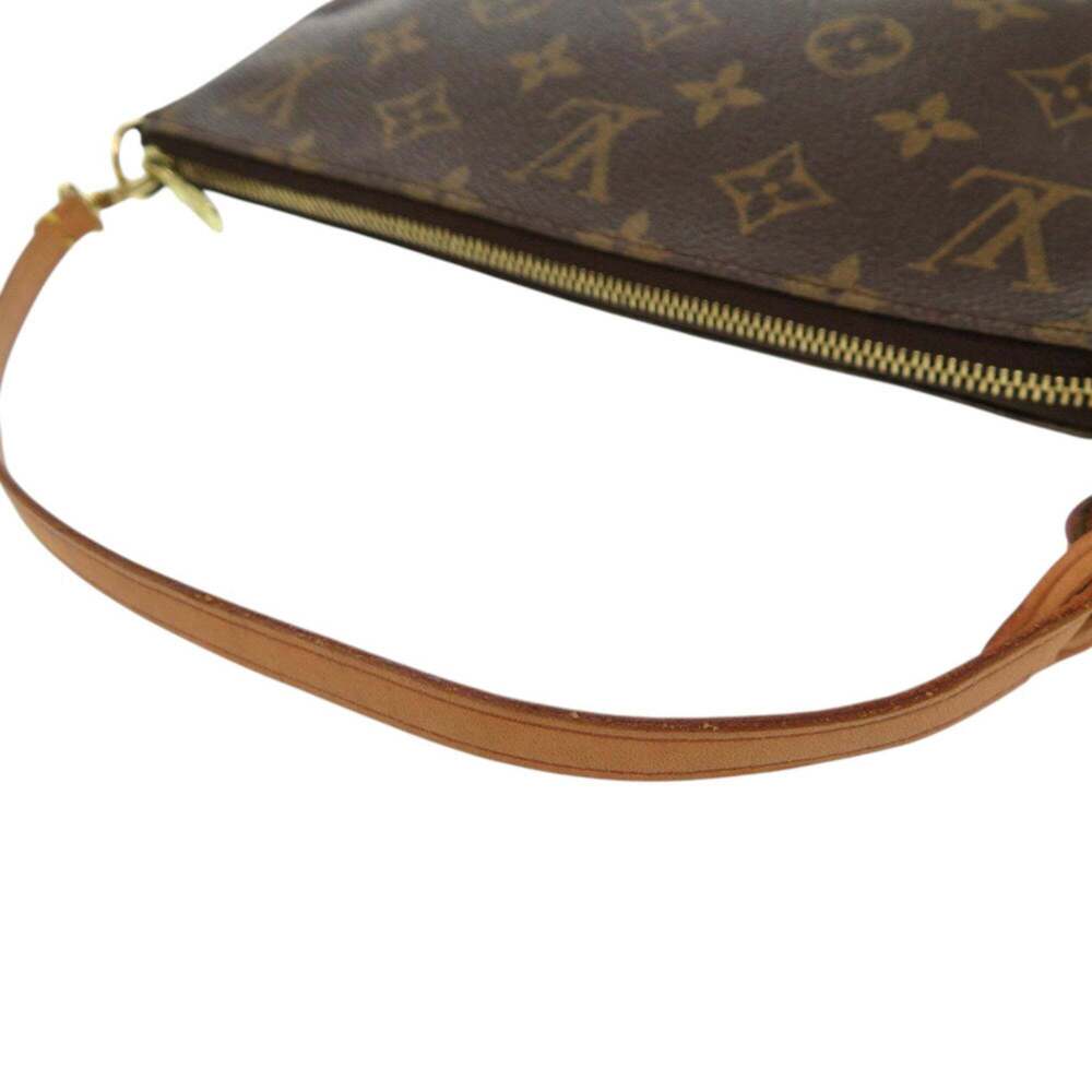 LOUIS VUITTON Brown Monogram Pochette Pouch - Picture 5 of 8